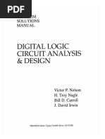 digital logic circuit analysis and design solution manual nelson Digital logic circuit analysis & design problem solutions manual.