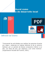 Turismo Cultural Como Herramienta de Desarrollo Local