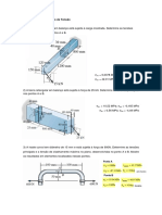 Lista 11 - Transformação de Tensão PDF