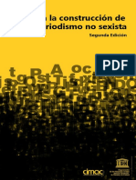 Hacia La Construccion de Un Periodismo No Sexista Cimac PDF