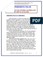 Gradation of coarse aggregate bysieve analysis.doc