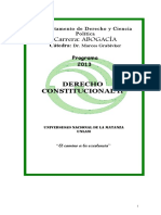 Derecho Constitucional II UNLAM