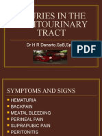 Injuries in The Genitourinary Tract: DR H R Danarto - SPB, Spu