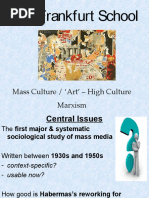 Frankfurt School Mass Culture _ ‘Art’ – High Culture Marxism-PPT-31