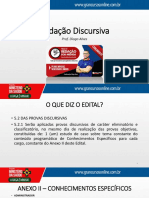 Redação Discursiva para Concursos Públicos