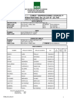 Lista de Participantes 1