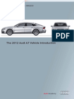 2012 A7 Vehicle Introduction