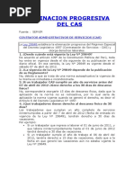 c.a.s. Eliminacion Progresiva