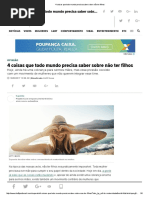 4 Coisas Que Todo Mundo Precisa Saber Sobre Não Ter Filhos