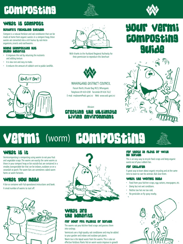 Whangarei Vermicomposting Guide | PDF