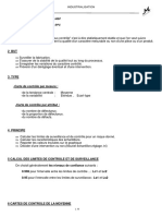 Maitrise Statistique de Procedes