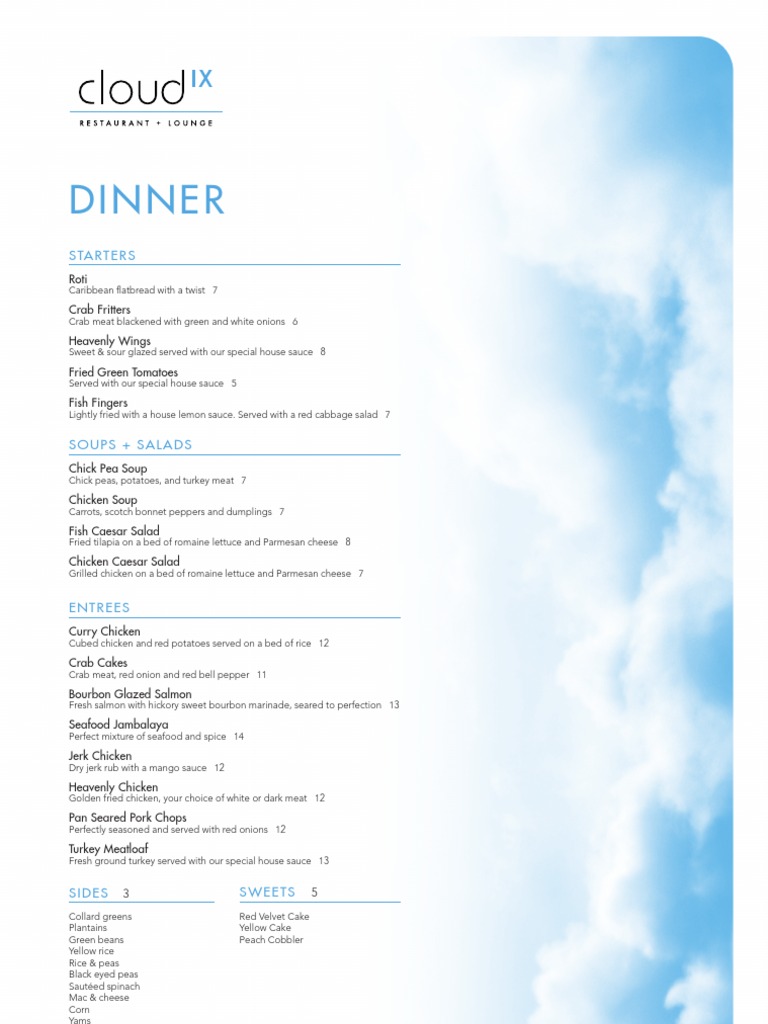 Menu Final | PDF | Salad | Cooking