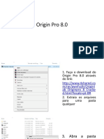 Origin Pro 8 Guia de Instalação