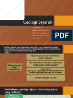 Kelompok 10 Geologi Sejarah