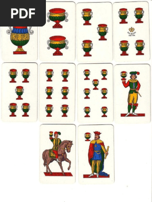 Carte Da Gioco Napoletane Coppe Pdf