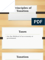 Principles of Taxation