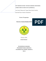 Analisis Kontrastif Antara Bahasa Sunda