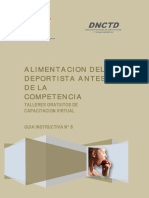 MODULO VIII - ALIMENTACION DEL DEPORTISTA ANTES DE LA COMPETENCIA.pdf