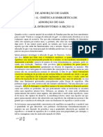 Of the Adsorption of Gases (Traduçãoo)