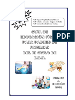 Guia de Educación Física para Padres de Familias Del Iii Ciclo de e PDF