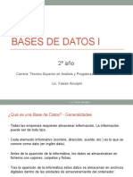 Bases de Datos I - Primer Cuatrimestre