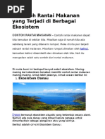 Download 9 Contoh Rantai Makanan Yang Terjadi Di Berbagai Ekosistem by Ulfia Nurchamami SN344774031 doc pdf