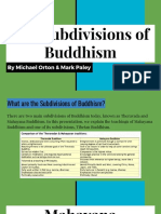 Buddhist Subdivisions Presentation