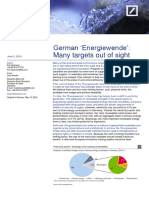 German Energiewende' - Many Targets Out of Sight