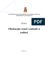 OVCR Oftalmologie Referat