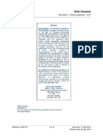 IOSA Checklist: ISM Edition 9 - Effective September 1, 2015