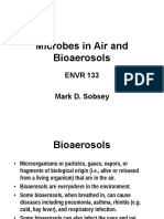 Microbes in Air and Bioaerosols: ENVR 133 Mark D. Sobsey