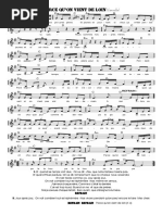 Corneille Parcequ On Viens De Loin Partition Piano