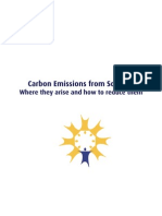 Carbon Emissions From Schools: Where They Arise and How To Reduce Them
