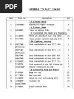 MTU Series 2000 Engine Specifications | PDF | Diesel Engine | Engines