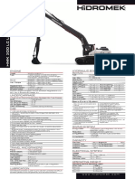Excavator Cu Braț Lung Hidromek HMK 300 LCLR