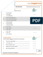 Grammar Practice Modals Can and Cant Final PDF