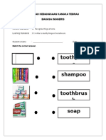 Toothpast e Shampoo: Sekolah Kebangsaan Kangka Tebrau Bahasa Inggeris