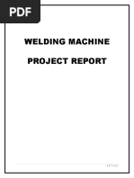 Welding Project Report Pdf Welding Construction