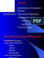 Mechanical Intestinal Obstruction Causes and Symptoms