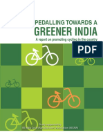 Pedalling Towards A: Greener India