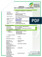 Profile Sulawesi Community Foundation: I. Informasi Umum