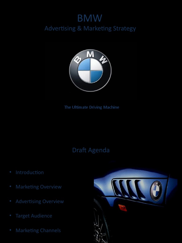 Bmw marketing report