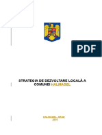 Strategia de Dezvoltare Locală A Comunei Halmagel