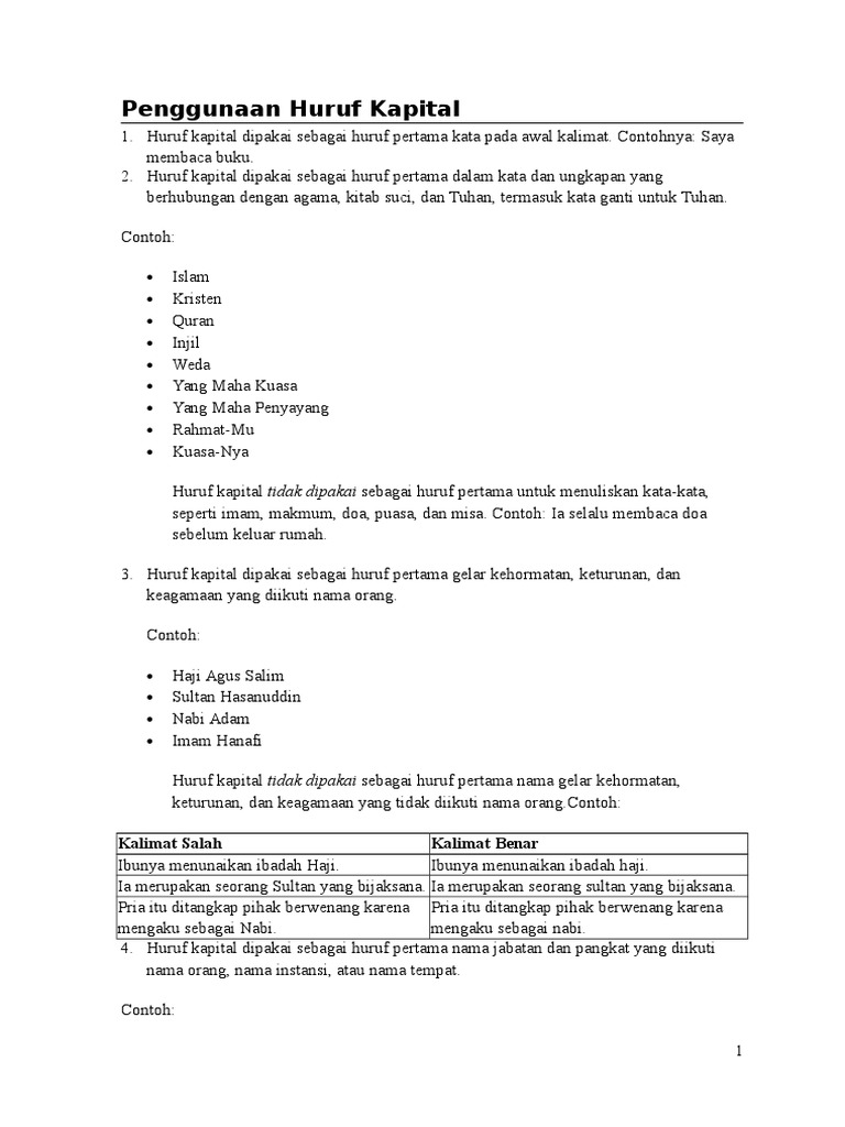 Penggunaan Huruf Kapital2