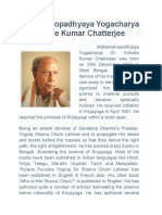 Yogacharya Dr. Ashoke Kumar Chatterjee's Work Propagating Kriyayoga