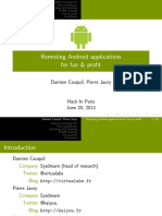 Remoting Android Applications For Fun and Profit
