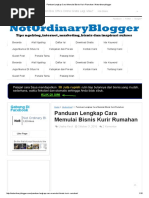 Download Panduan Lengkap Cara Memulai Bisnis Kurir Rumahan I Notordinaryblogger by Ion Genesis Situmorang SN344826163 doc pdf