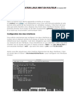 Fiche Linuxmint Routeur