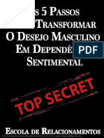 Os 5 Passos para Transformar ODesejo Masculino em Dependencia Sentimental