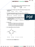 Physics Model Paper 4